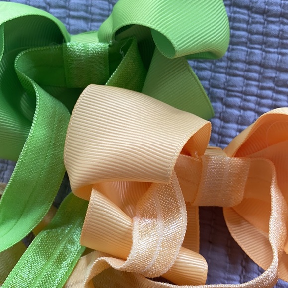 Baby Girl - 9 Grosgrain Headband Hair Bows NEW! - Picture 4 of 4